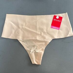 SPANX Seamless Beige Thong size large set of 3 NWT